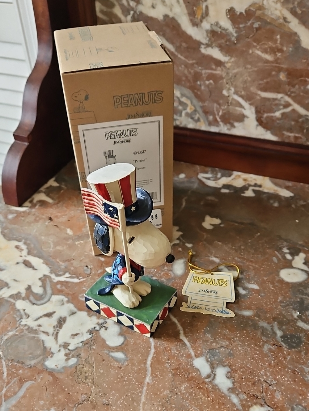 2014 Jim Shore Patriot Snoopy
